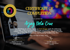 Arjay Dela Cruz - Web Design Surge FVA